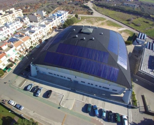 Impianto fotovoltaico del Palazzetto dello Sport